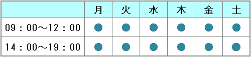 診療時間