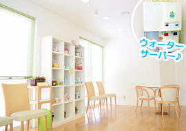 むらさきの歯科医院・待合室