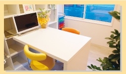 完全個室のカウンセリンクルーム（相談室）