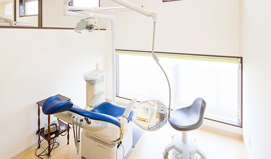 診療室・スロープ（屋外）・トイレ