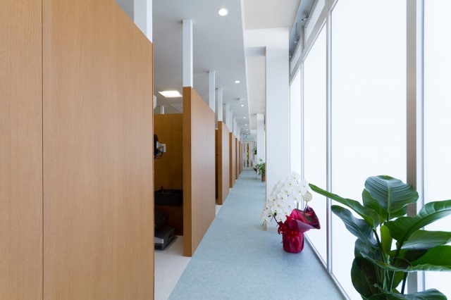 半個室の診療室