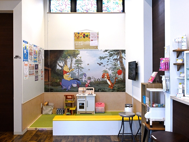 すわのもり歯科キッズスペース