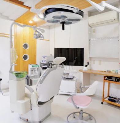 診療室 幅広い歯科診療を提供